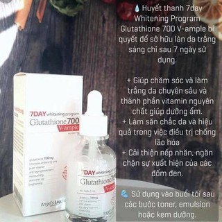 Serum 7DAY WHITENING PROGRAM GLUTATHIONE 700