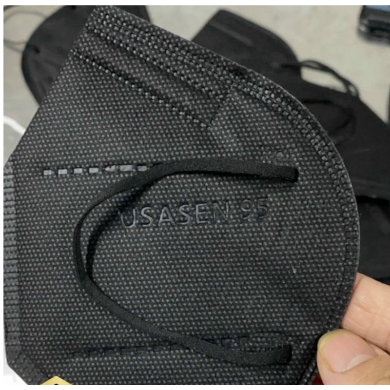 10 cái - Khẩu trang y tế USASEN 95 - màu  xanh,  trắng, đen,  xám