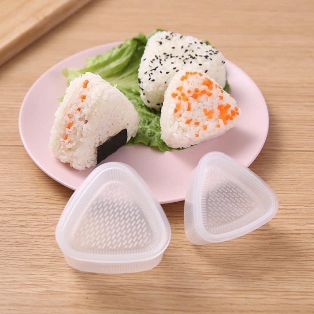 Khuôn tạo hình ,làm cơm nắm,làm bánh cho bé 7 chi tiết - Mokids