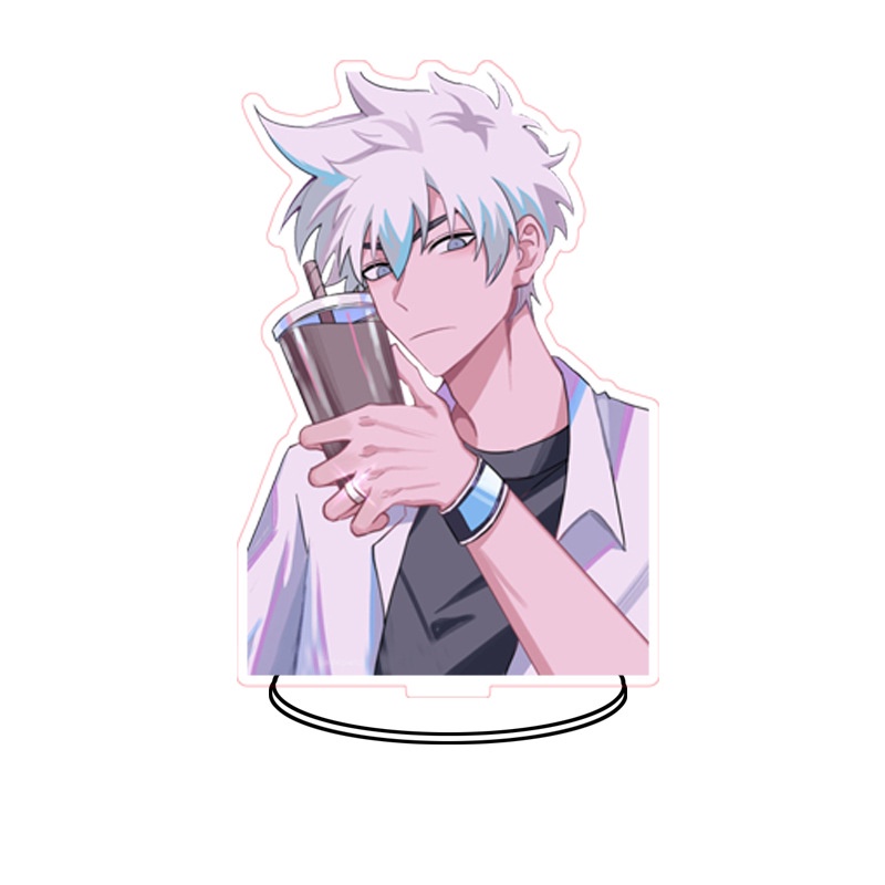 Standee Người đại diện thời gian Link Click tượng acrylic standee anime mica chibi trang trí trưng bày mô hình