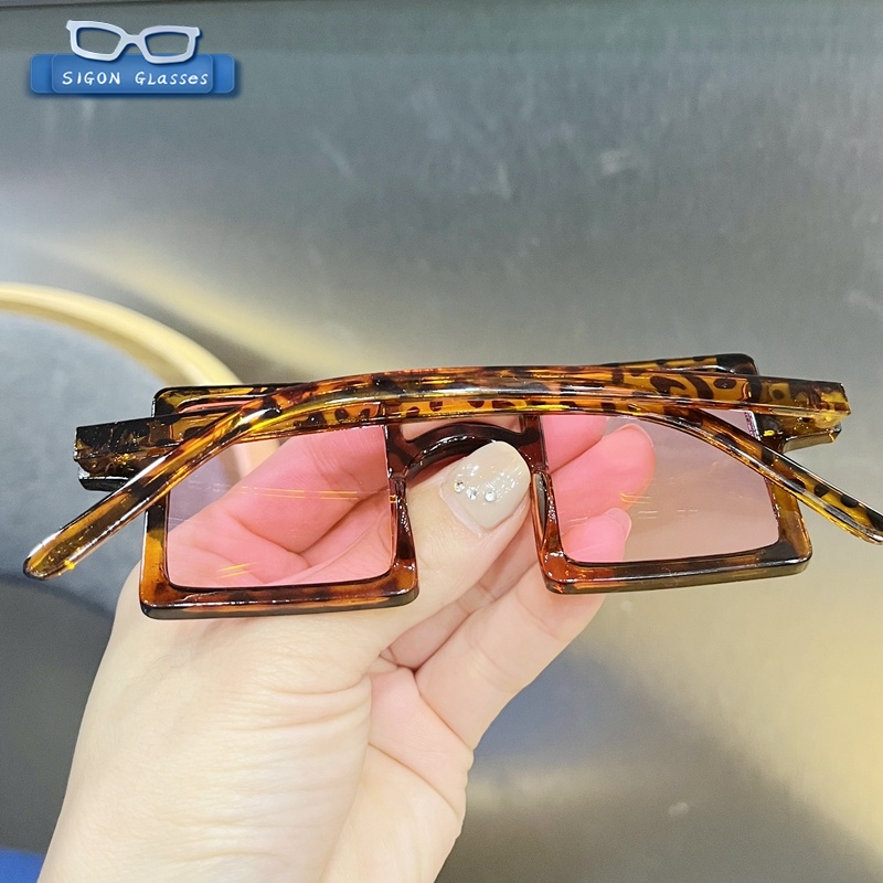 Kính Mát Vuông Nhiều Màu Sắc Chống Tia UV400 Thời Trang Cho Bé