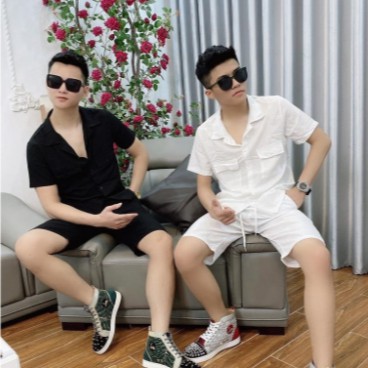 Voucher [MAMT1005] Bộ Đũi Nam Cổ Bẻ l Cổ Tàu - Bộ Hè Nam Chất Đũi Cao Cấp Mặc Cực Mát Tự Tin Khoe Dáng | BigBuy360 - bigbuy360.vn