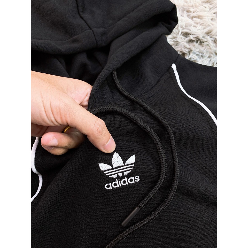 (HÀNG XUẤT XỊN) Áo Hoodie Das đen 1791 BIG TREFOIL ABSTRACT HOODIE BLACK Made in Cambodia full tag code  SIZE S M L | BigBuy360 - bigbuy360.vn