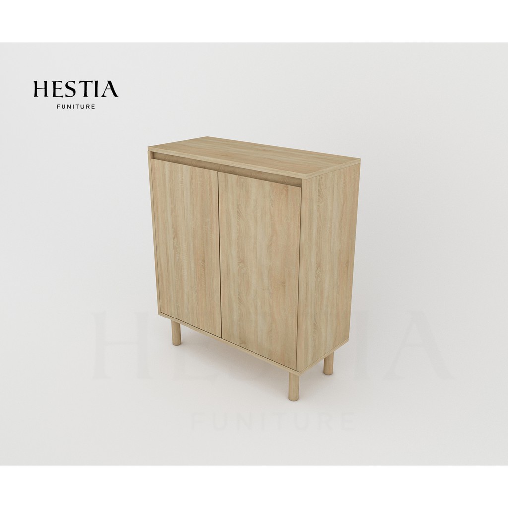Tủ trang trí - Đựng giày - Chất liệu gỗ sồi - Hestia Furniture