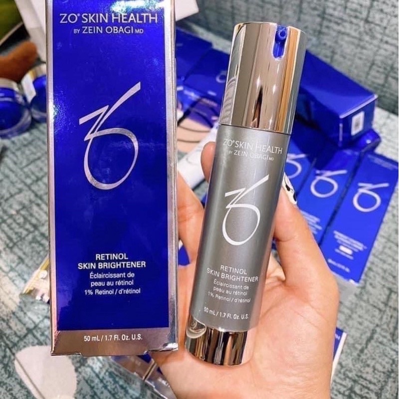 (Chính hãng) Kem dưỡng sáng da chống lão hoá Zo Retinol Skin Brightener re0.5 re1.0 50ml