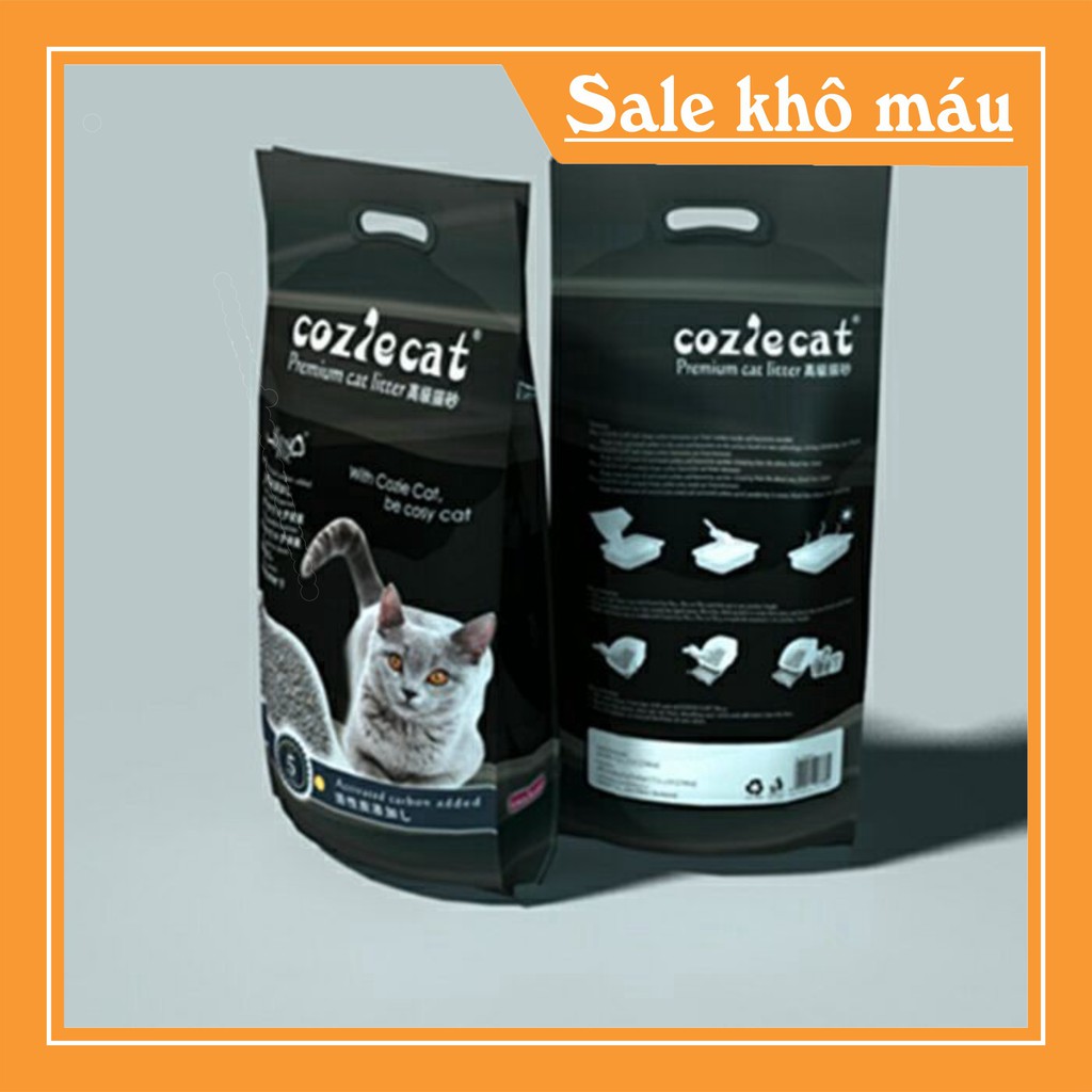 [FLASH SALE]  Cát vệ sinh cho mèo cozie cat 5L