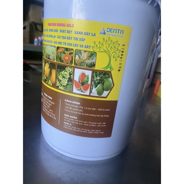 Phân bón siêu tăng trưởng NPK 30-10-10+ Amino +Fulvic+TE( xô 5 lít)