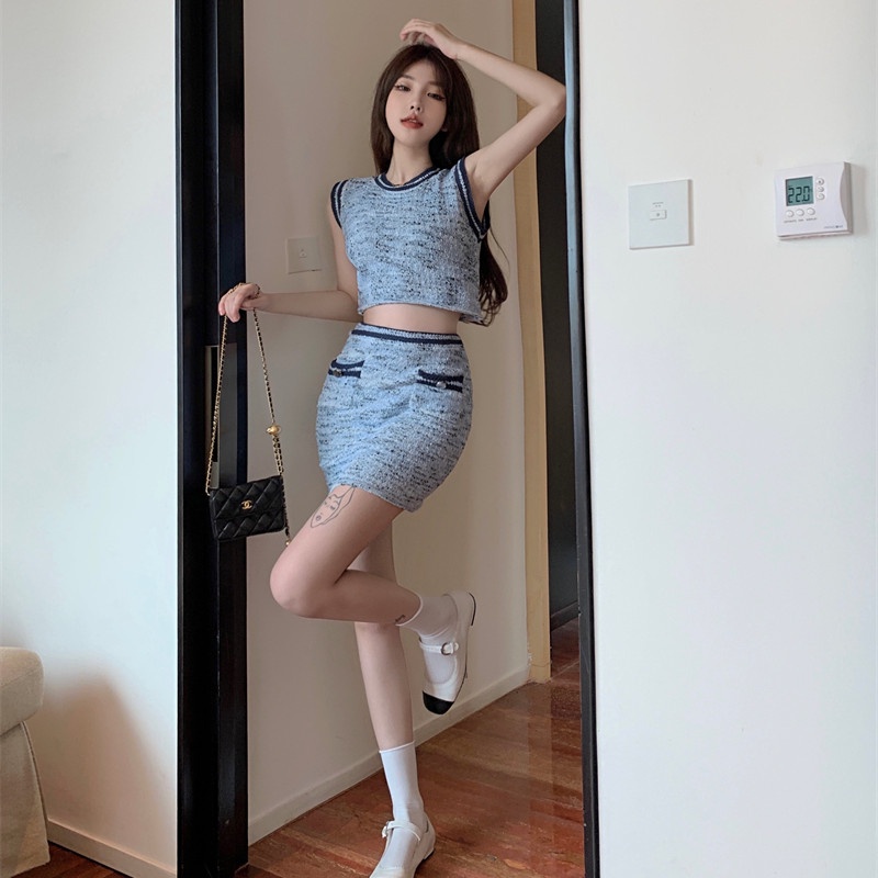 Đầm Dệt Kim Không Tay Dáng Ôm Thời Trang Dành Cho Nữ