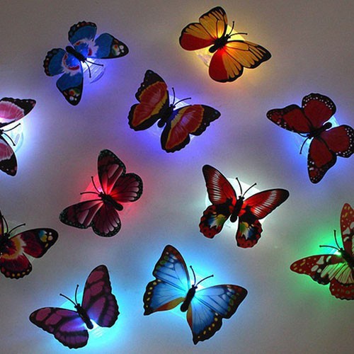 ĐÈN LED DÁN TƯỜNG HÌNH CON BƯỚM CỰC XINH