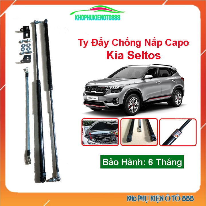 Ty capo Kia Seltos hỗ trợ mở nắp ca pô tự động dễ dàng