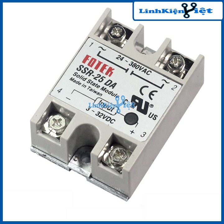 Relay Bán Dẫn Fotek SSR-25 DA