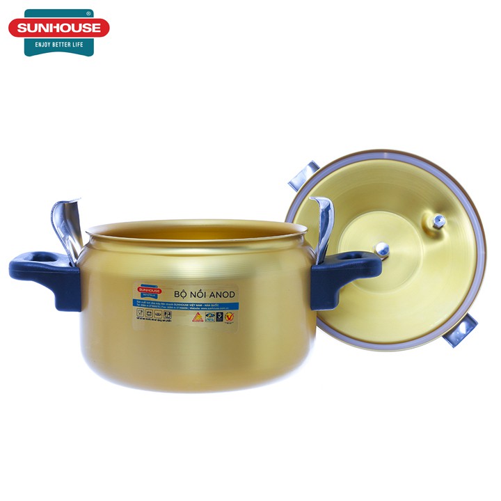 NỒI ÁP SUẤT ANOD SUNHOUSE SHA860