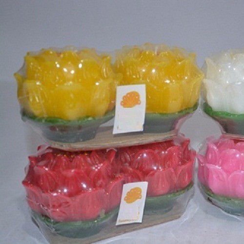 Nến Cốc Hoa Sen Nhỏ
