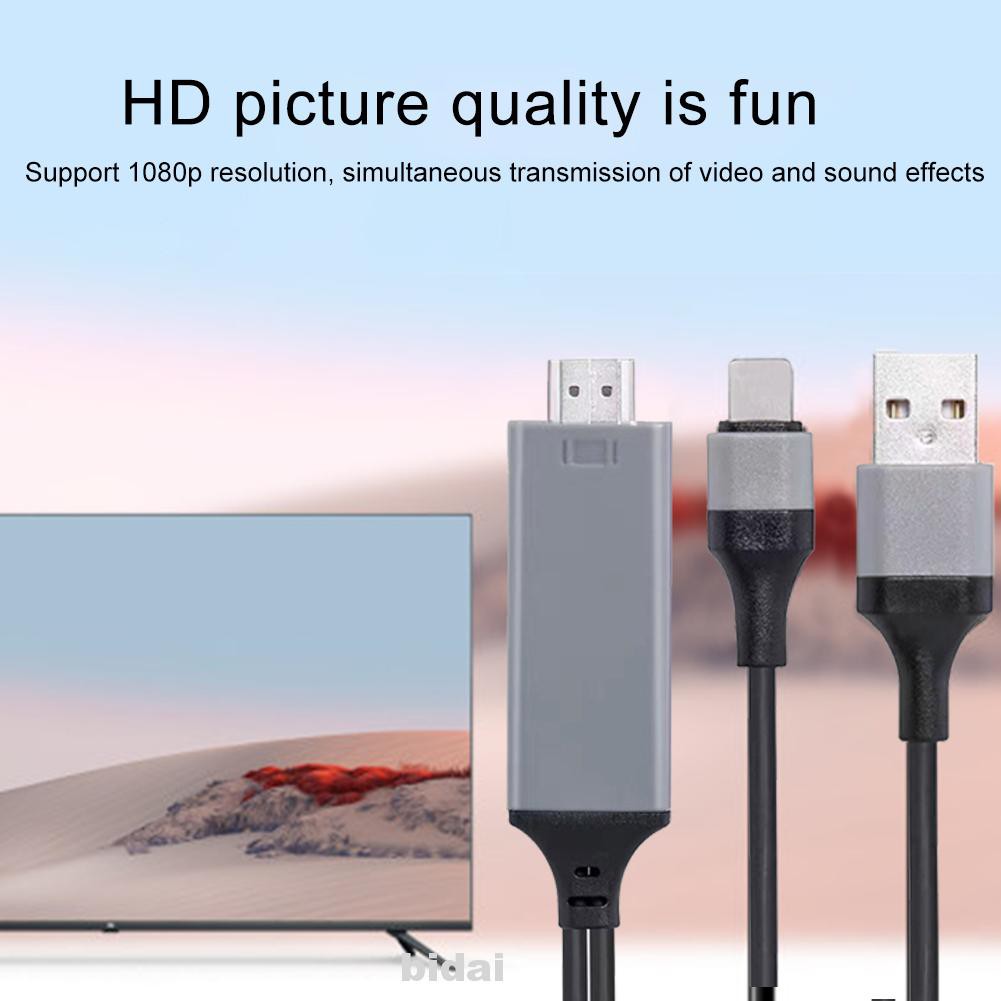 Cáp Chuyển Đổi Cổng Lightning Sang Hdmi Chuyên Dụng Cho Iphone 5 6 7 8 X