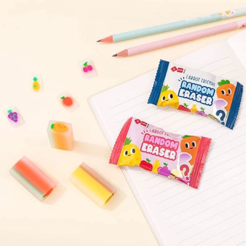 Gum tẩy hoa quả