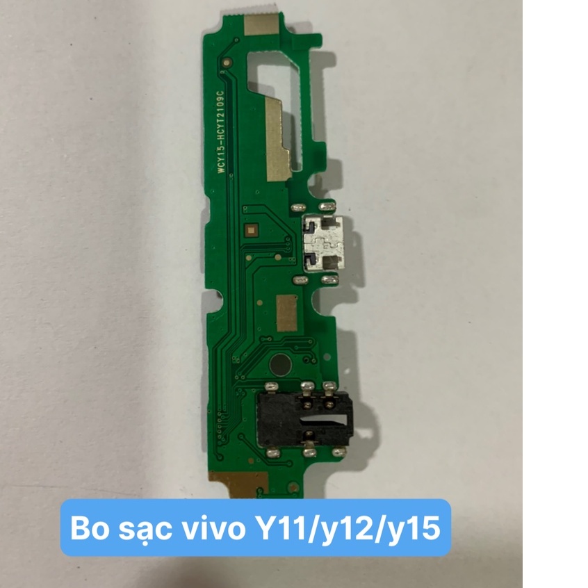Cụm đuôi sạc, Chân sạc, bo sạc, tai nghe Vivo Y11 / Y 12 / Y 15 dùng chung, zin hãng