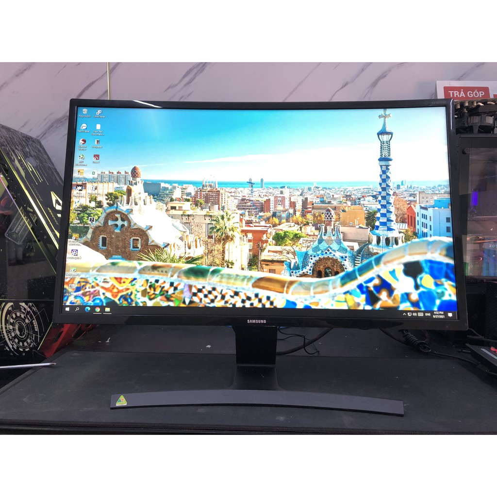 màn hình Samsung 27E510 27INCH, Cong nhẹ, Full HD