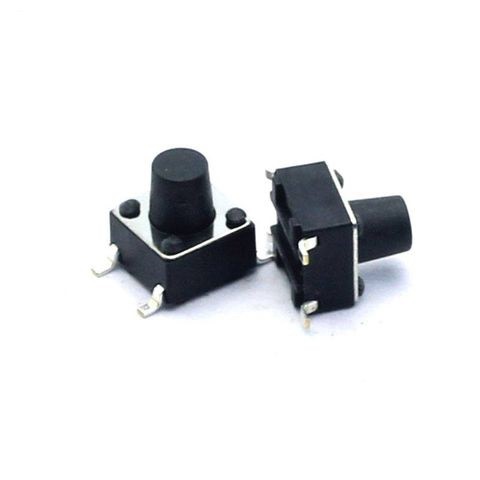 Gói 5 Nút nhấn 4 chân 6x6x4.3mm  6x6x5mm Phím bấm 4 chân nhấn nhả các độ cao 4.3mm 5mm 6mm 8mm 10mm 17mm 6x6x17mm