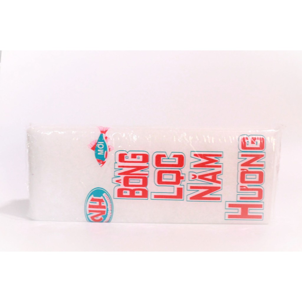 Bông gòn lọc nước cho hồ cá Thái Hòa