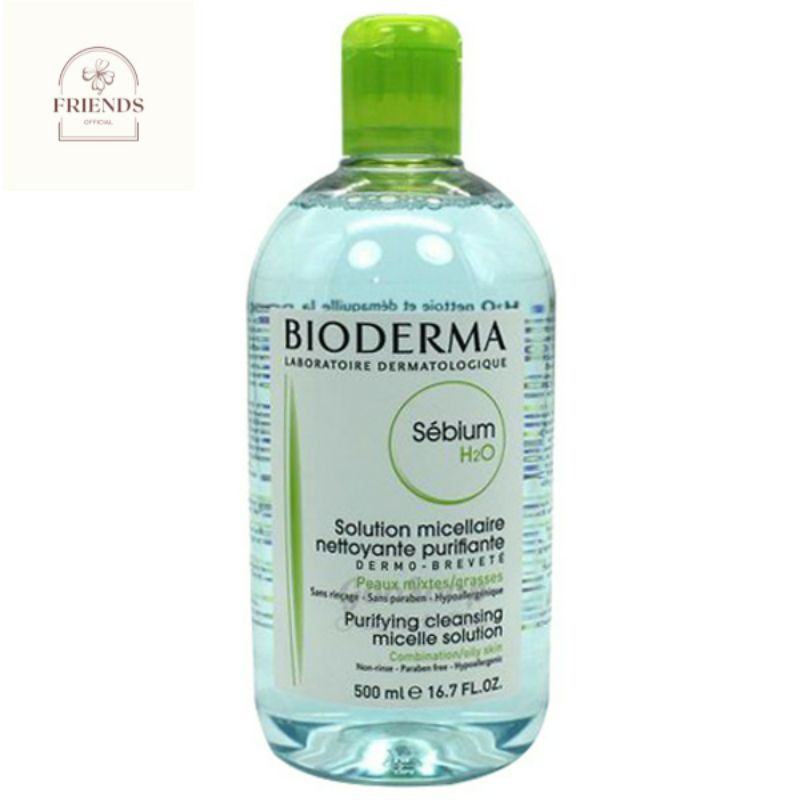 [CHÍNH HÃNG 100%] Nước Tẩy Trang BIODERMA 500ml, Mẫu Cũ và Mẫu Mới Nắp Ấn Tiện Dụng | BigBuy360 - bigbuy360.vn