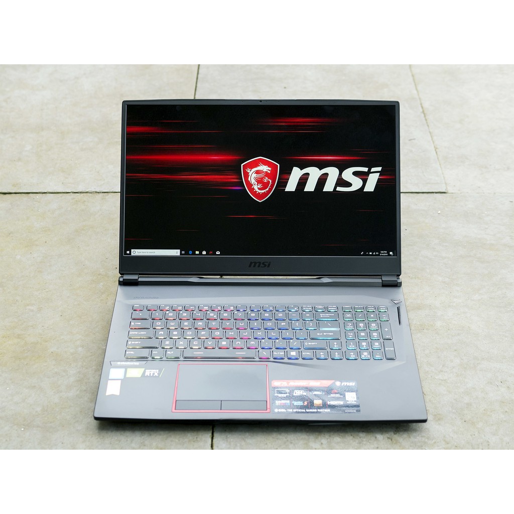 Laptop chơi Game MSI GE75 Raider 9SE (Core I7-9750H, Ram 16GB, SSD 512GB, VGA GeForce RTX 2060 6GB, MH 17.3 FHD 144Hz) | BigBuy360 - bigbuy360.vn