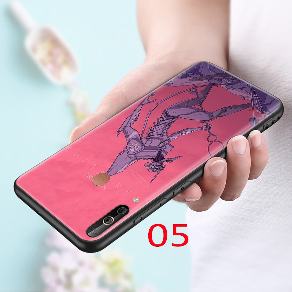 Ốp Lưng Silicone Họa Tiết Neon Genesis Evangelion Thời Trang Cho Xiaomi Redmi Note 8 8a 8t 7 7a Pro Poco M3