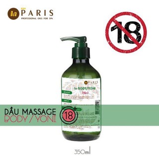Dầu Massage Nu.ru La Paris Hương Thơm Cao Cấp Từ Pháp