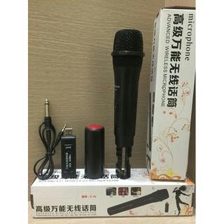 Mic không dây V10 cho loa kéo.