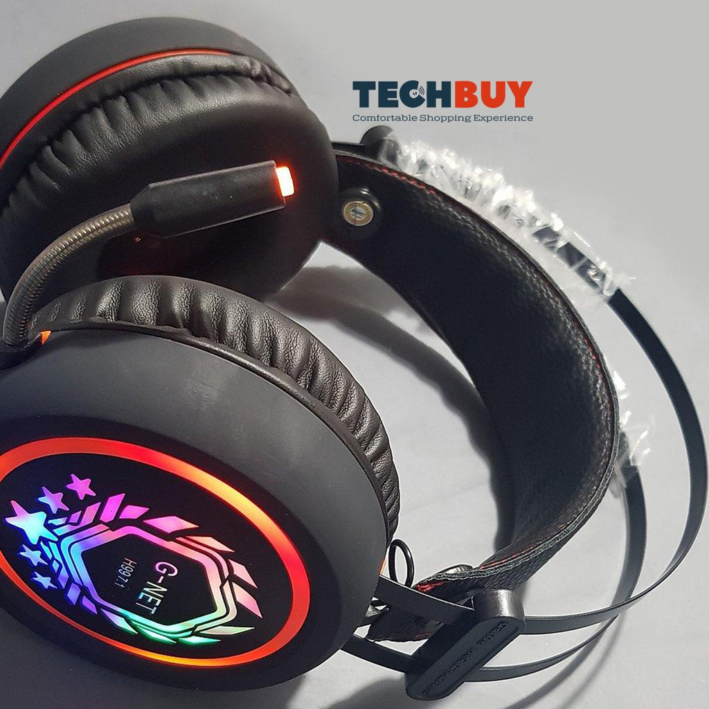 HÀNG CAO CẤP -  Tai nghe Gaming G-Net H99 Led nhiều màu I Head phone GNET H99 RGB LED I Gnet H99 7.1 Gaming Headset  - H