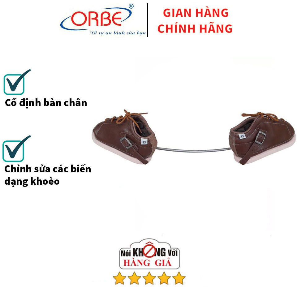 NẸP GIẦY TRẺ EM CAO CẤP ORBE - HỖ TRỢ CỐ ĐỊNH BÀN CHÂN KHOÈO CỦA TRẺ VỀ ĐÚNG VỊ TRÍ