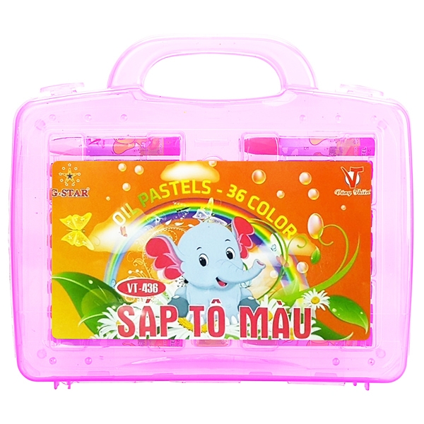 Sáp Dầu 36 Màu GStar 1981 - Màu Hồng