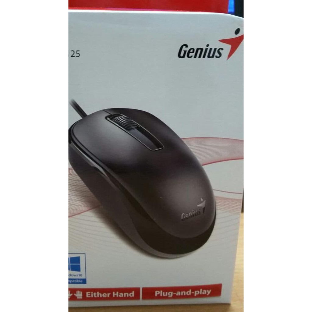 Chuột Quang Có Dây Genius Dx-125 1000 Dpi