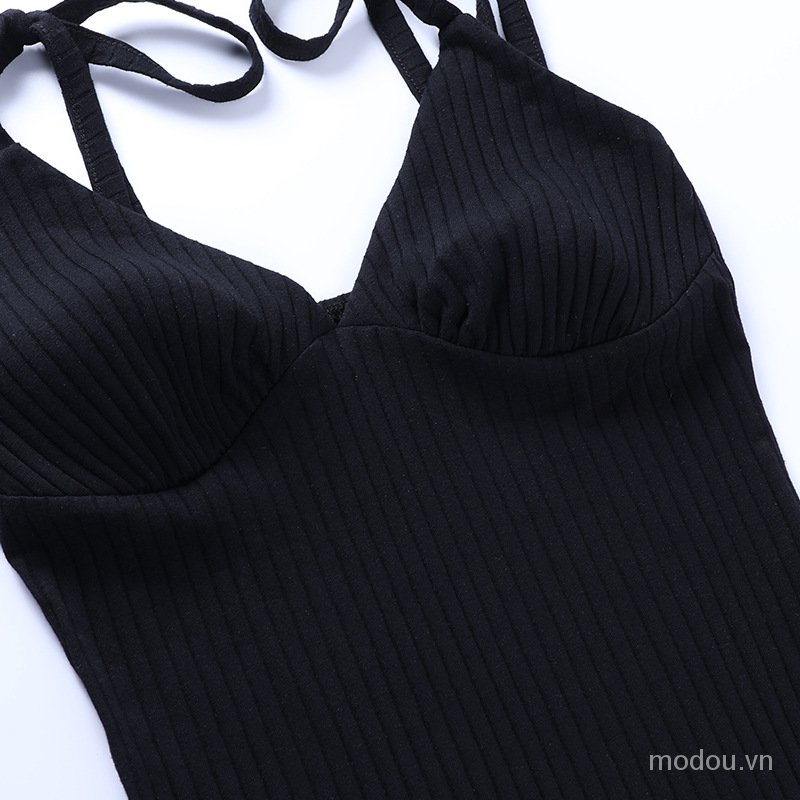 Đầm dự tiệc dáng dài cổ chữ V xẻ sâu hở lưng quyến rũ