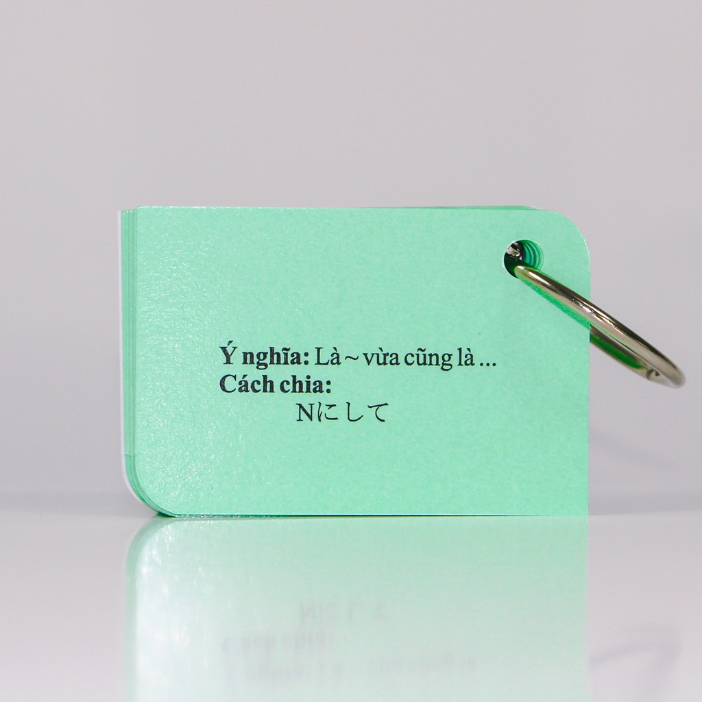 Flashcard Tiếng Nhật Ngữ Pháp N1  – High Quality