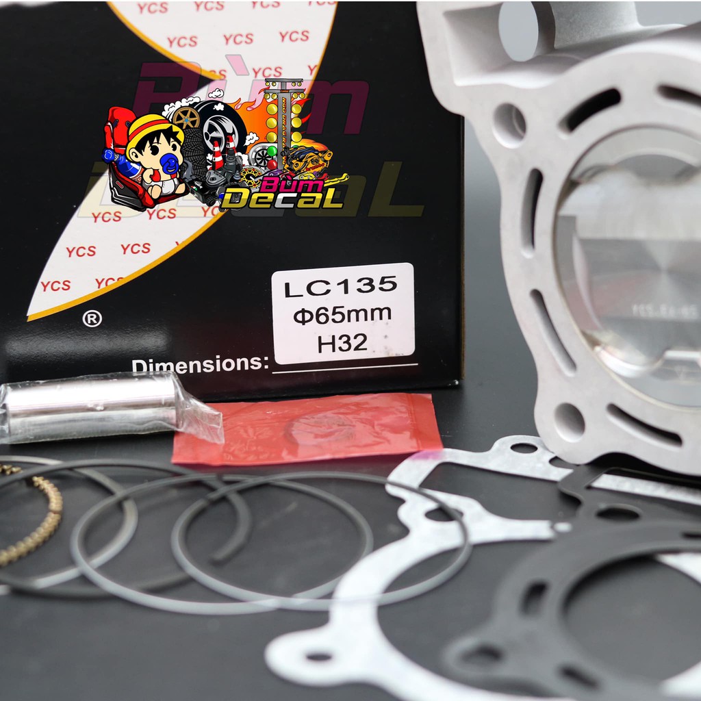 Lòng YCS 65mm chân lòng H32 cho Exciter 150