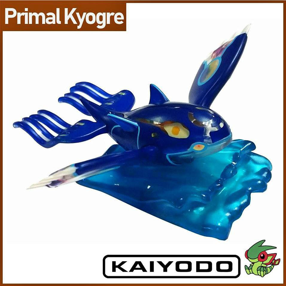 Mô hình Pokemon Primal Kyogre của Kaiyodo - Nguyên Bịch, Hàng Mới - Alpha Sapphire