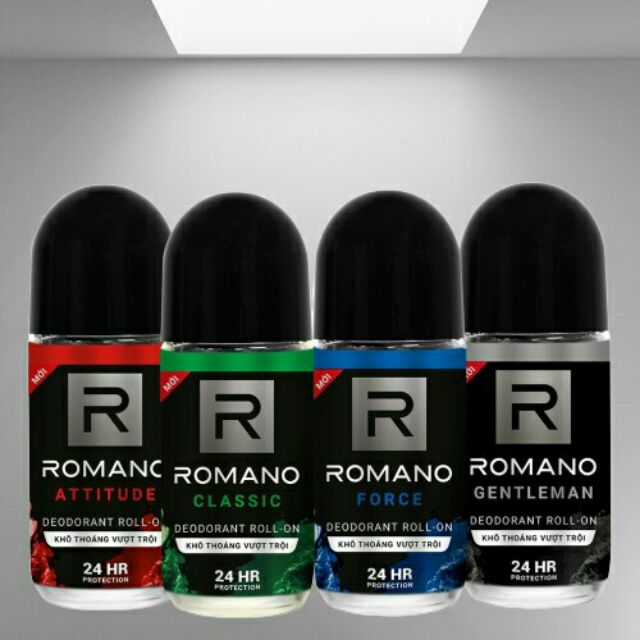 Romano - Lăn khử mùi Romano 50ml (Chọn mùi)