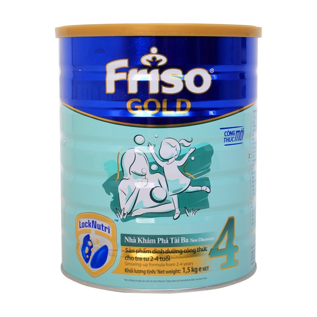 Sữa Frisolac Gold 3 - 4 - 5 1.5KG