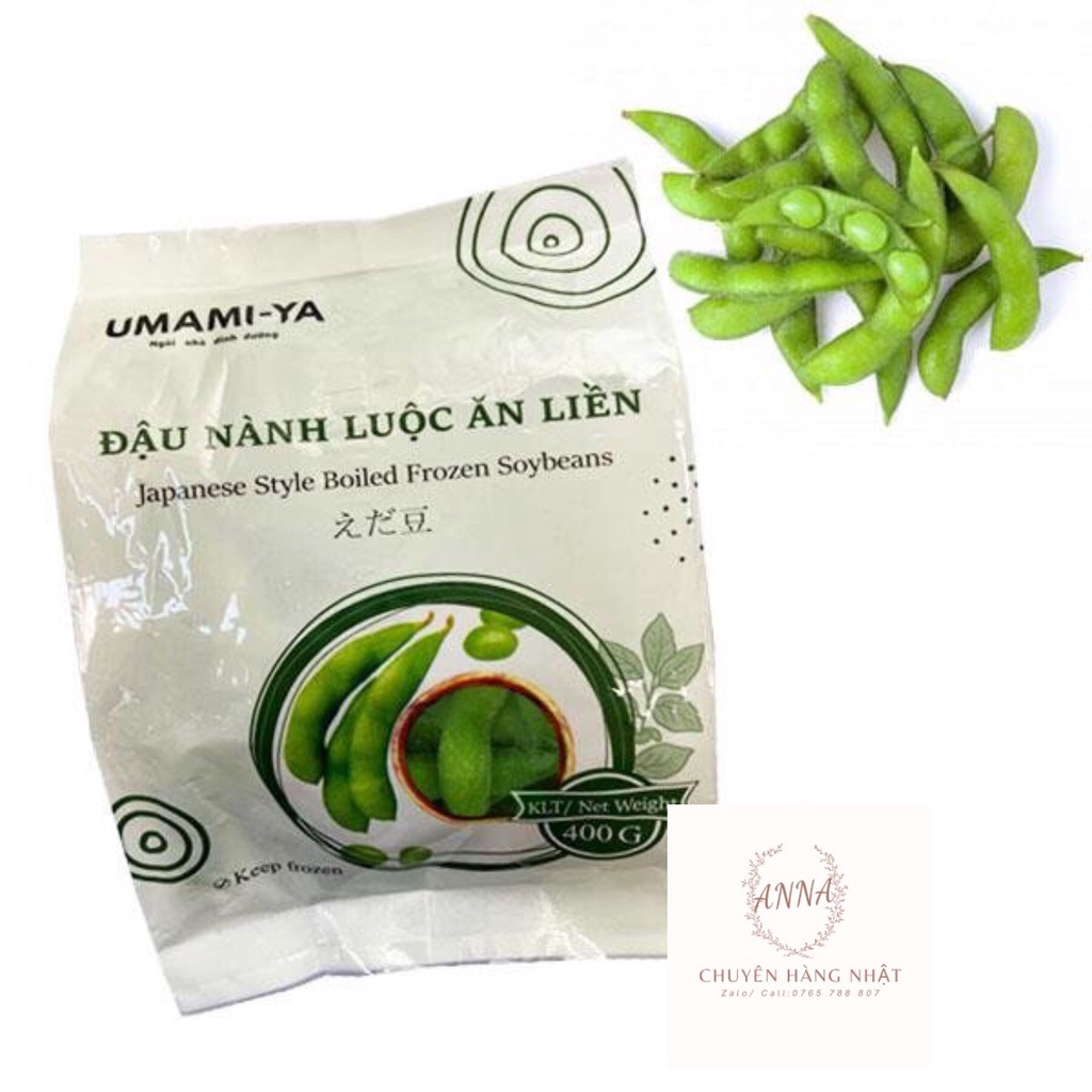 Đậu nành luộc ăn liền  - 400g đông lạnh- chỉ ship hỏa tốc