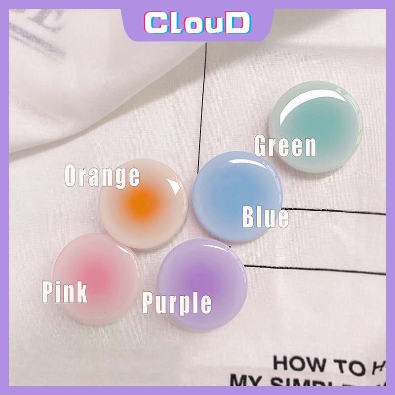 Giá Đỡ Điện Thoại Có Thể Điều Chỉnh Kích Thước Màu Gradient Dễ Thương Có Thể Thu Gọn Để Bàn
