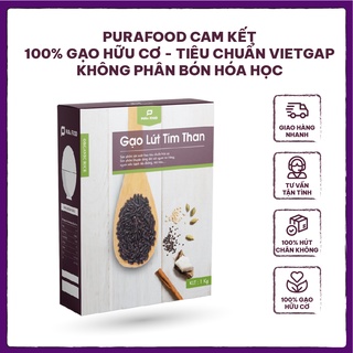Gạo Lứt Tím Than 1Kg