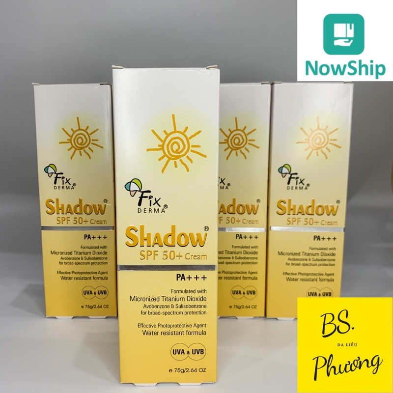 Gel Chống Nắng Fixderma Shadow SPF 50+ (75g)