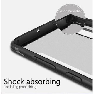 Ốp Note 10 / Note 10 Plus trong viền đen chống sốc