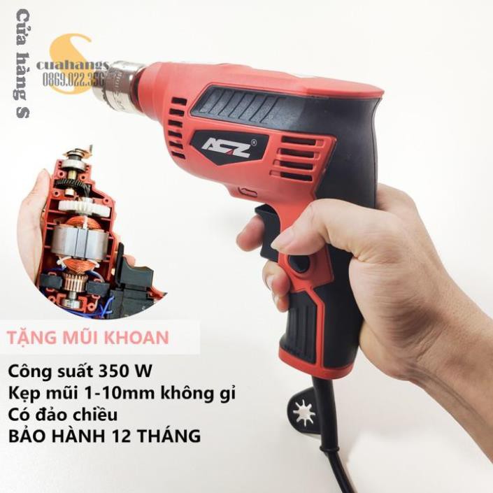 Máy khoan cầm tay ACZ 6603 - BH 12 tháng