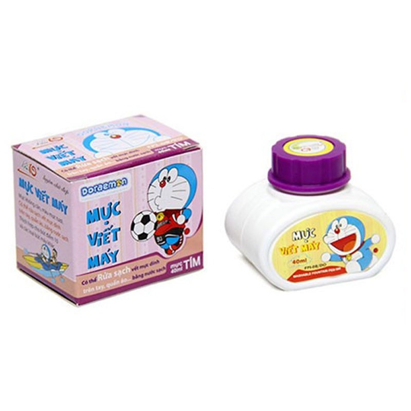 Mực Bút Máy Thiên Long Doraemon FPI-08/DO - Mực Tím