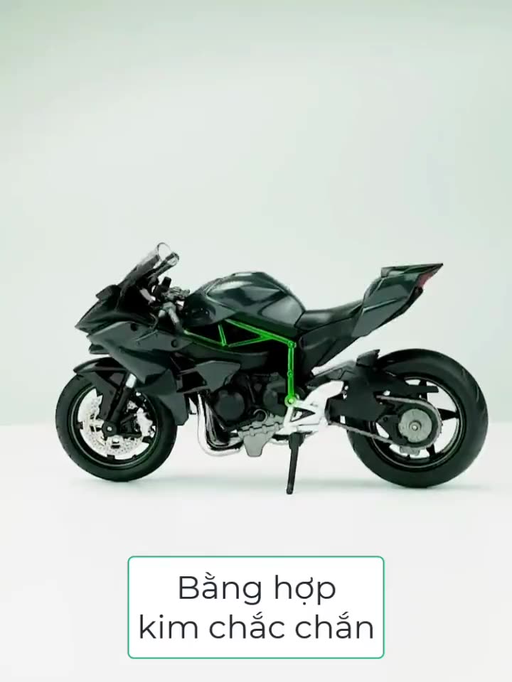 Mô Hình Xe Mô Tô K.a.wasaki Ni.nja H.2R KAVY