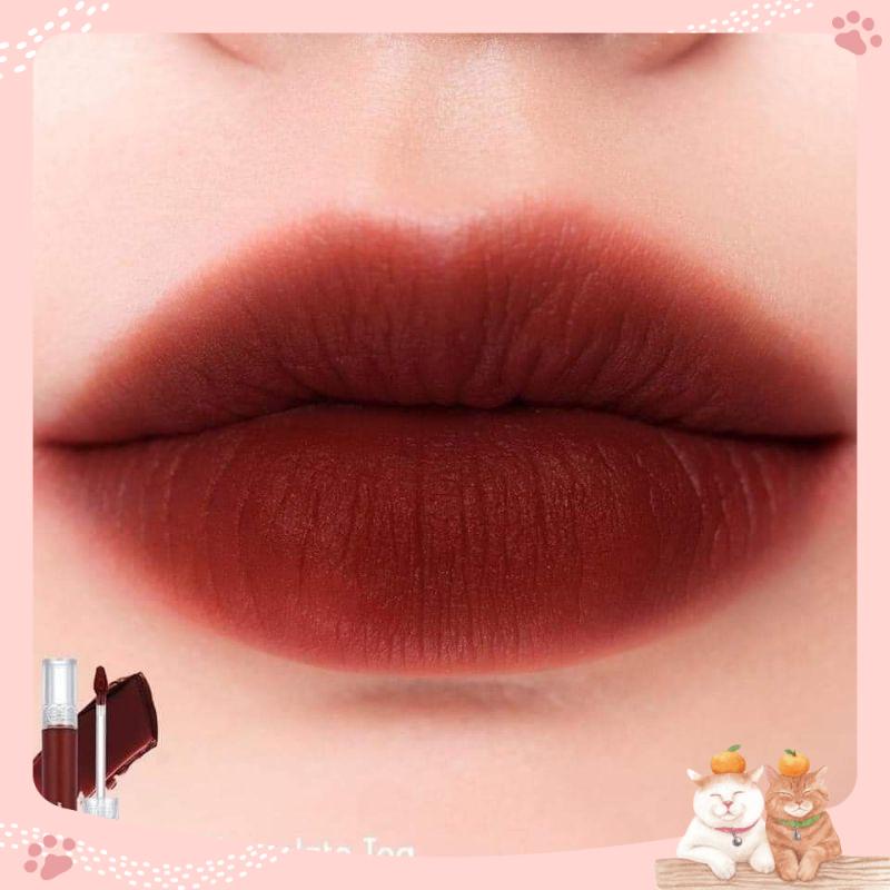 Son Romand Milk Tea Velvet Tint - 02 Đỏ Nâu Socola