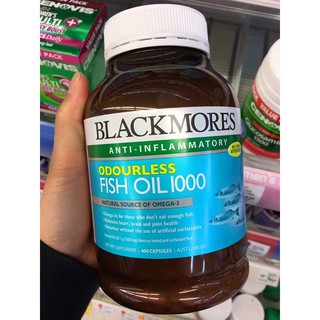 Dầu cá Blackmores Omega 3 Fish Oil 1000mg 400 viên