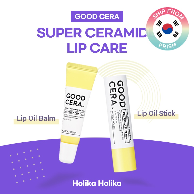 [Hàng mới về] Thỏi son dưỡng môi/tuýp kem dưỡng môi GoodCera Super Ceramide