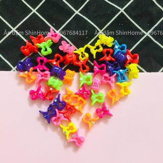 Set 50 kẹp tóc mini càng cua phong cách công chúa